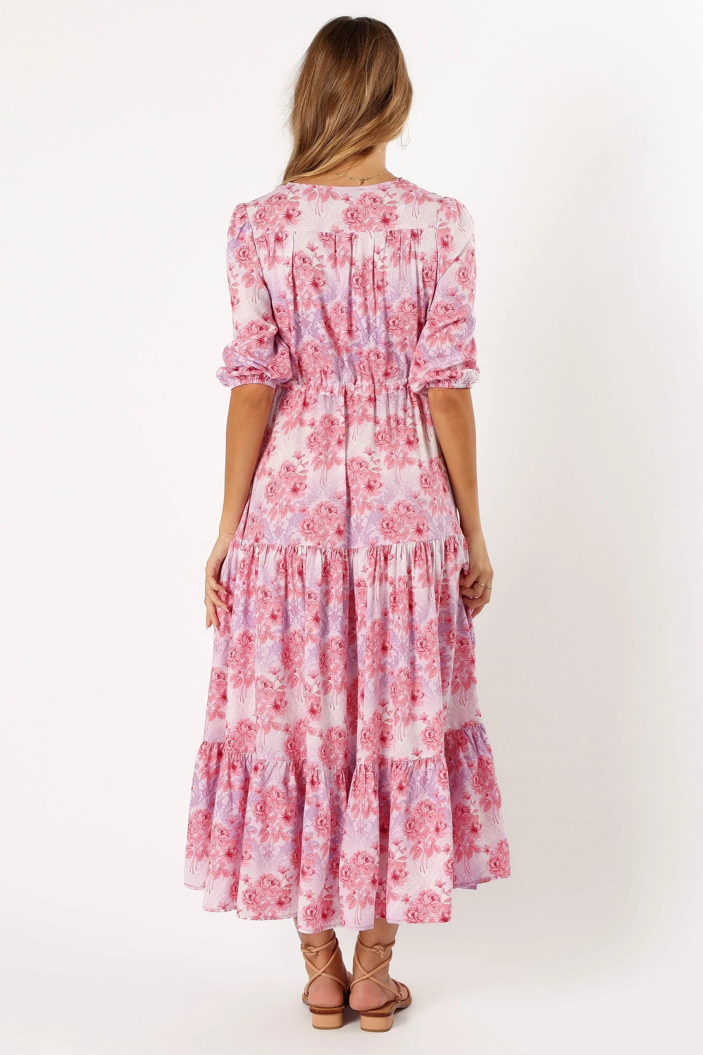 Kelda Dress Pink Purple