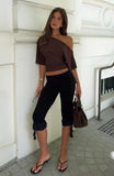 Slay Daily Capri Pants Black