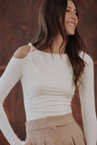 Darma Long Sleeve Top Pale Yellow