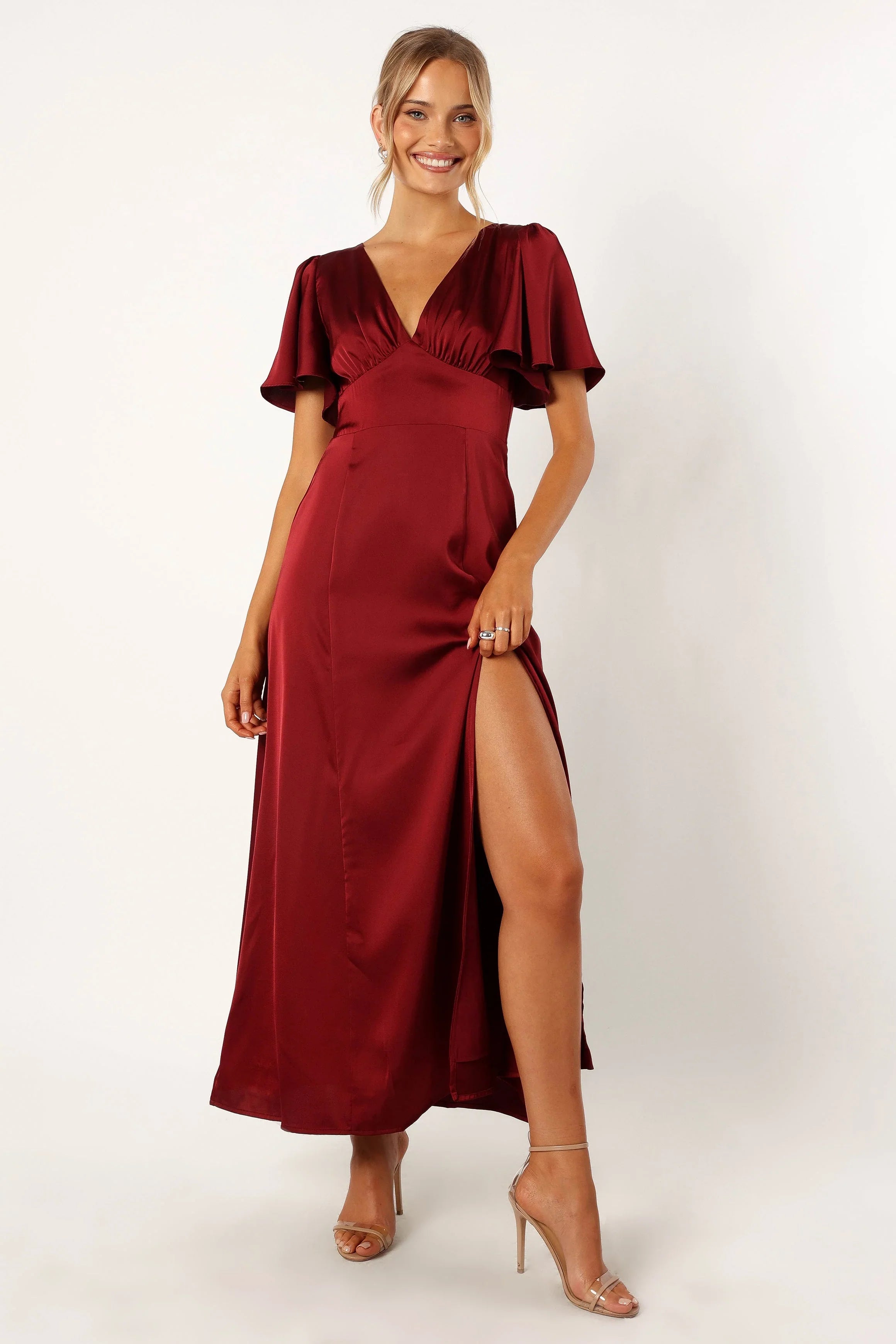 Casper Maxi Dress Wine
