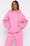 Vol 1 Oversized Hoodie Bubblegum