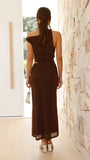 Iantha Maxi Dress Chocolate