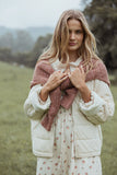 Alegra Quilted Jacket Cream