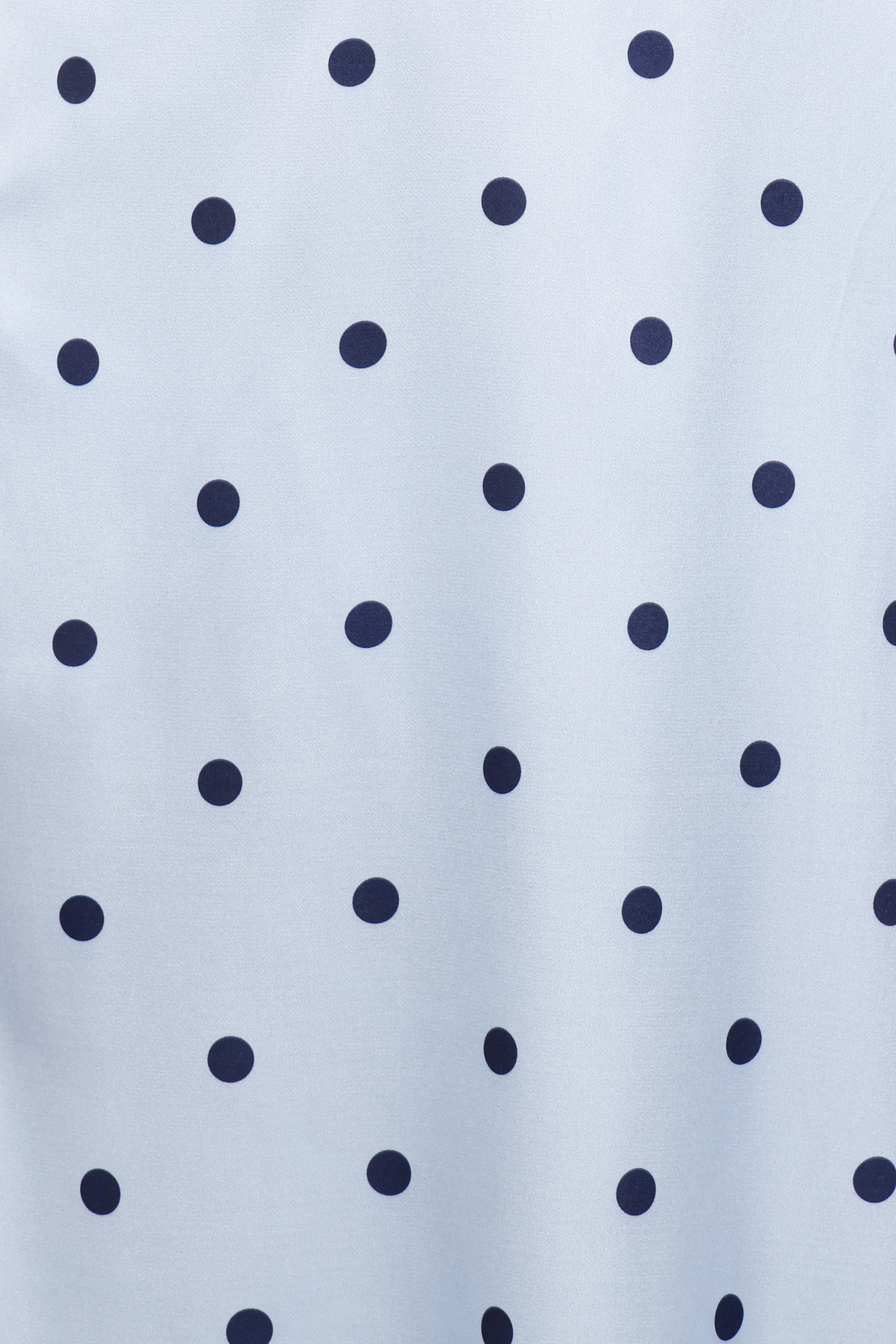 Manaris Off Shoulder Maxi Dress Blue Polka Dot