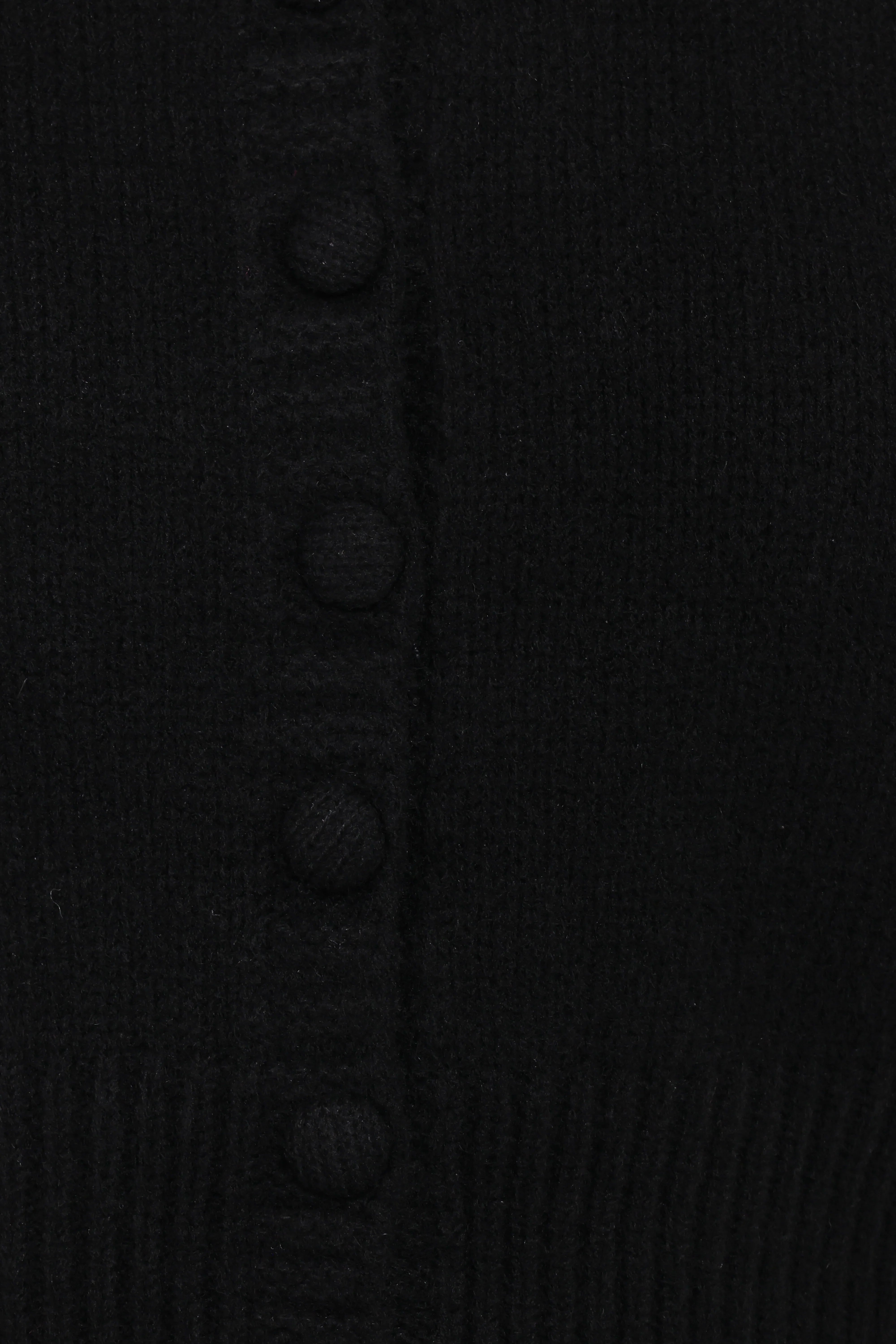 Kanie Knit Cardigan Black
