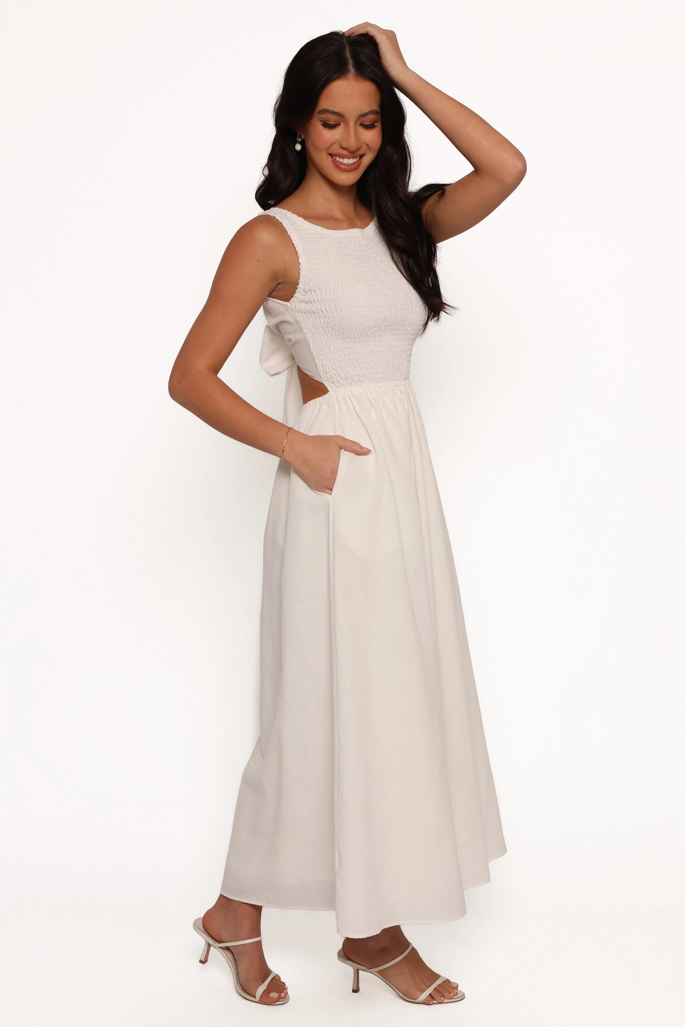 Lillie Maxi Dress White
