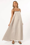Elliana Maxi Dress Beige