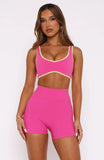 Ill Prove It Sports Crop Bubblegum Citrus