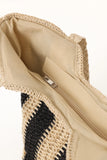 Sherrie Tote Bag Beige Black