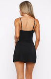 Ignite My Fire Mini Dress Black