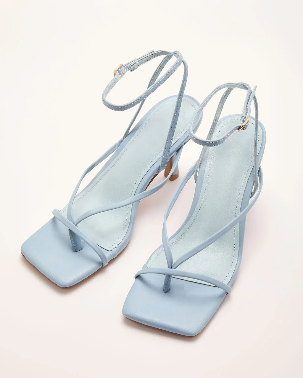 Verne Strappy Vegan Leather Heels