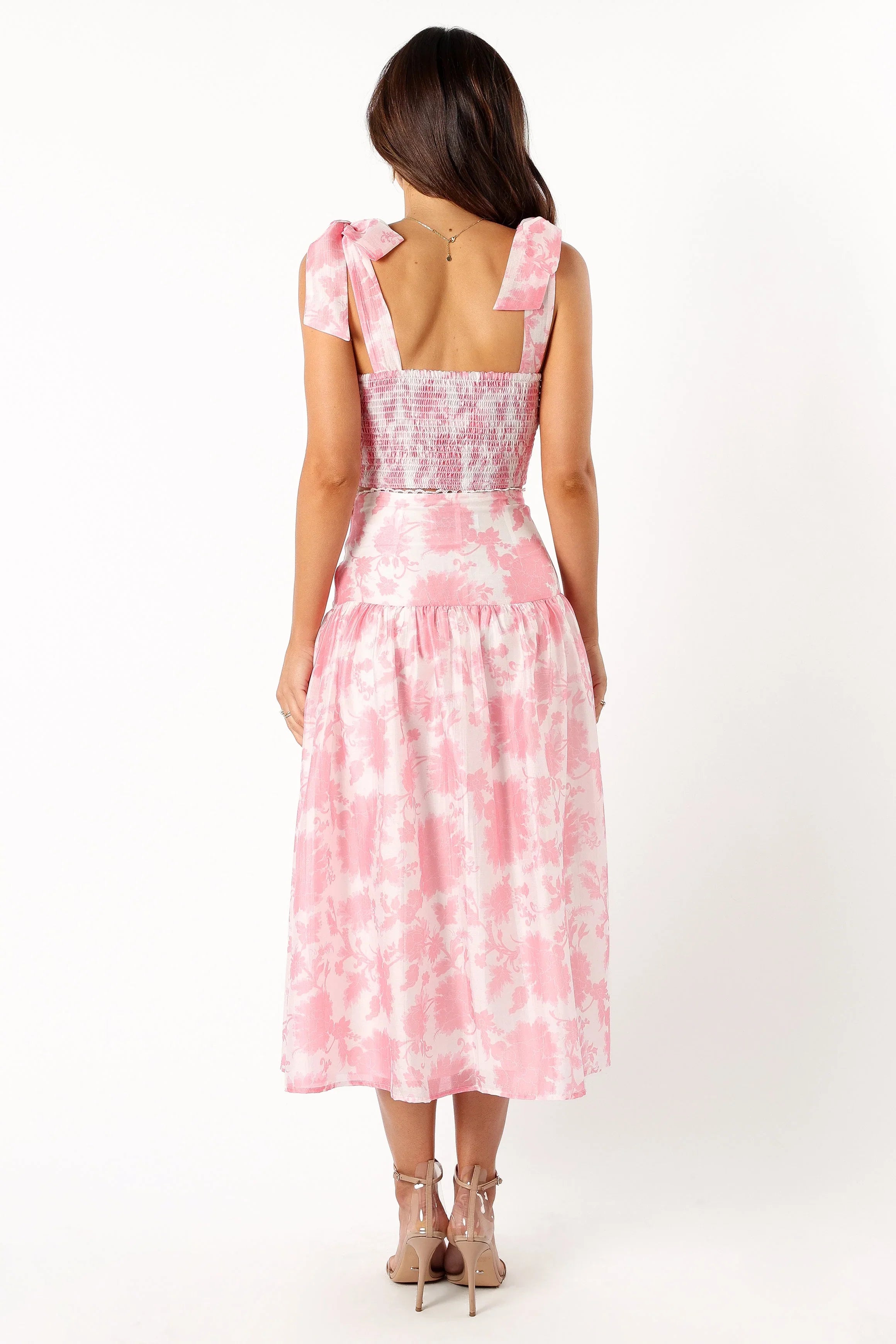 Elle Two Piece Set Pink Floral