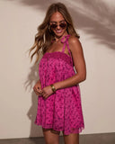 Radiant Rose Floral Romper