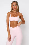 Shes Healthy Sports Crop Ballet Pink