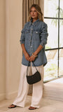Yvella Denim Jacket Mid Blue