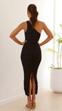 Natalia Midi Dress Black
