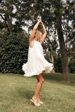 Sabrina Mini Dress Cream