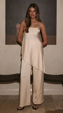 Tova Strapless Top Vanilla