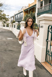 Shyla Midi Dress Lilac
