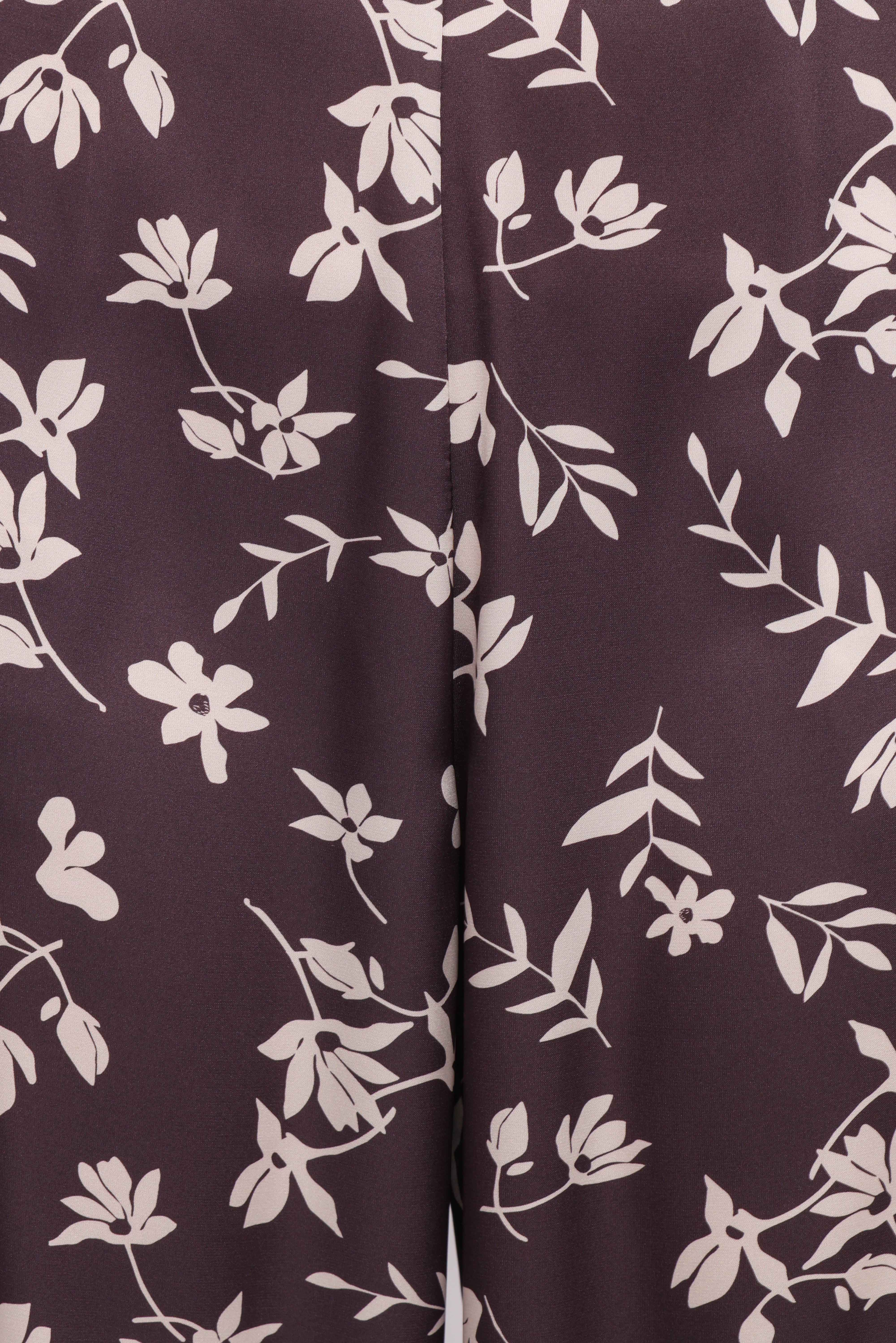 Romola Off Shoulder Top Brown Cream Floral