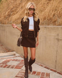 Cedar Sky Suede Jacket