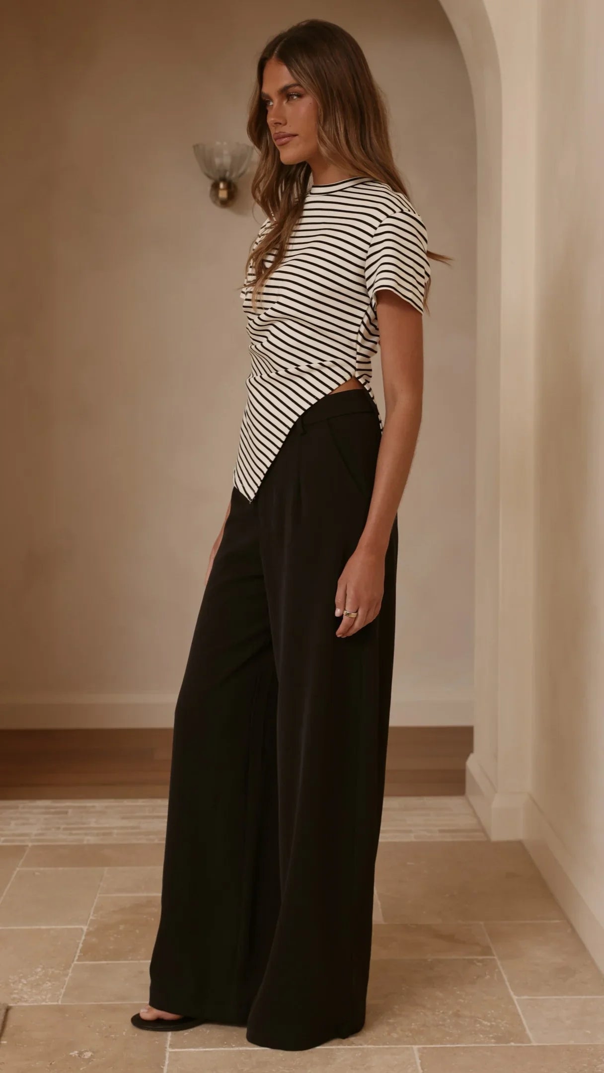 Maeva Tailored Pants Black