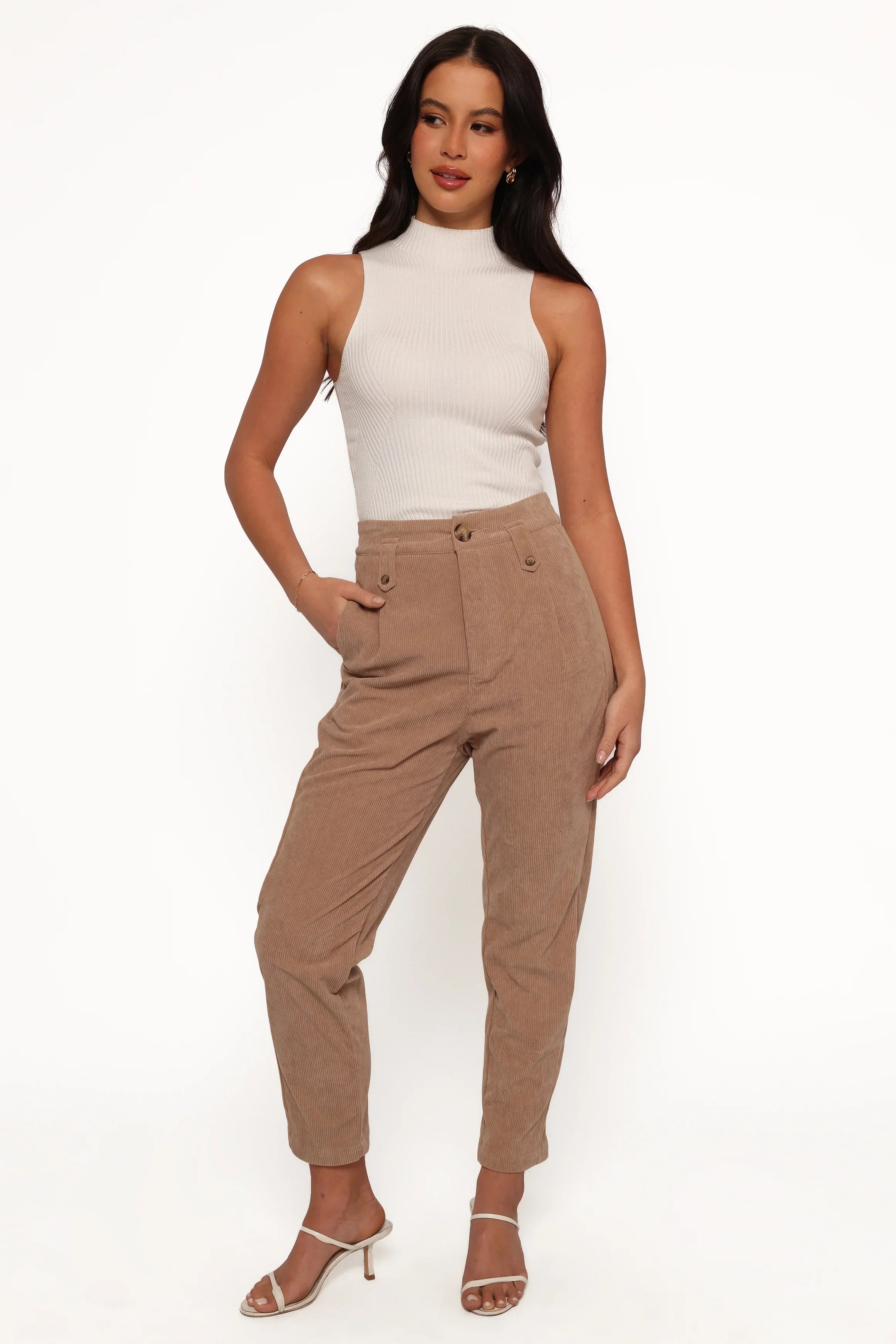 Jones Cord Pant Brown
