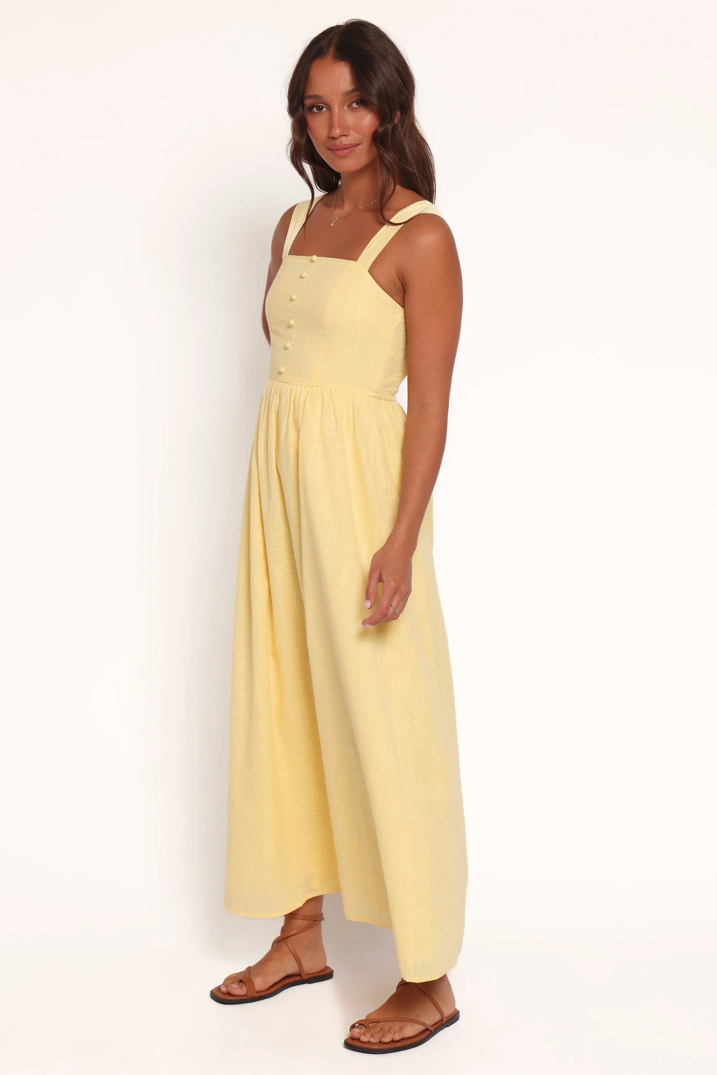 Caty Maxi Dress Yellow