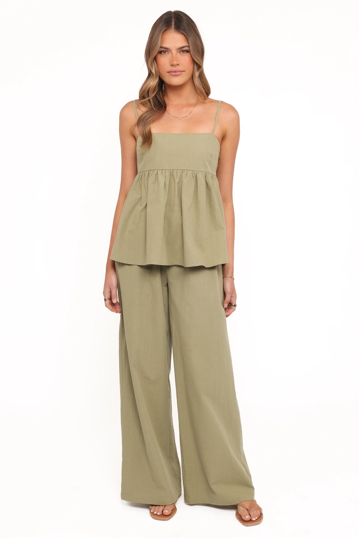 Jessica Pant Set Olive