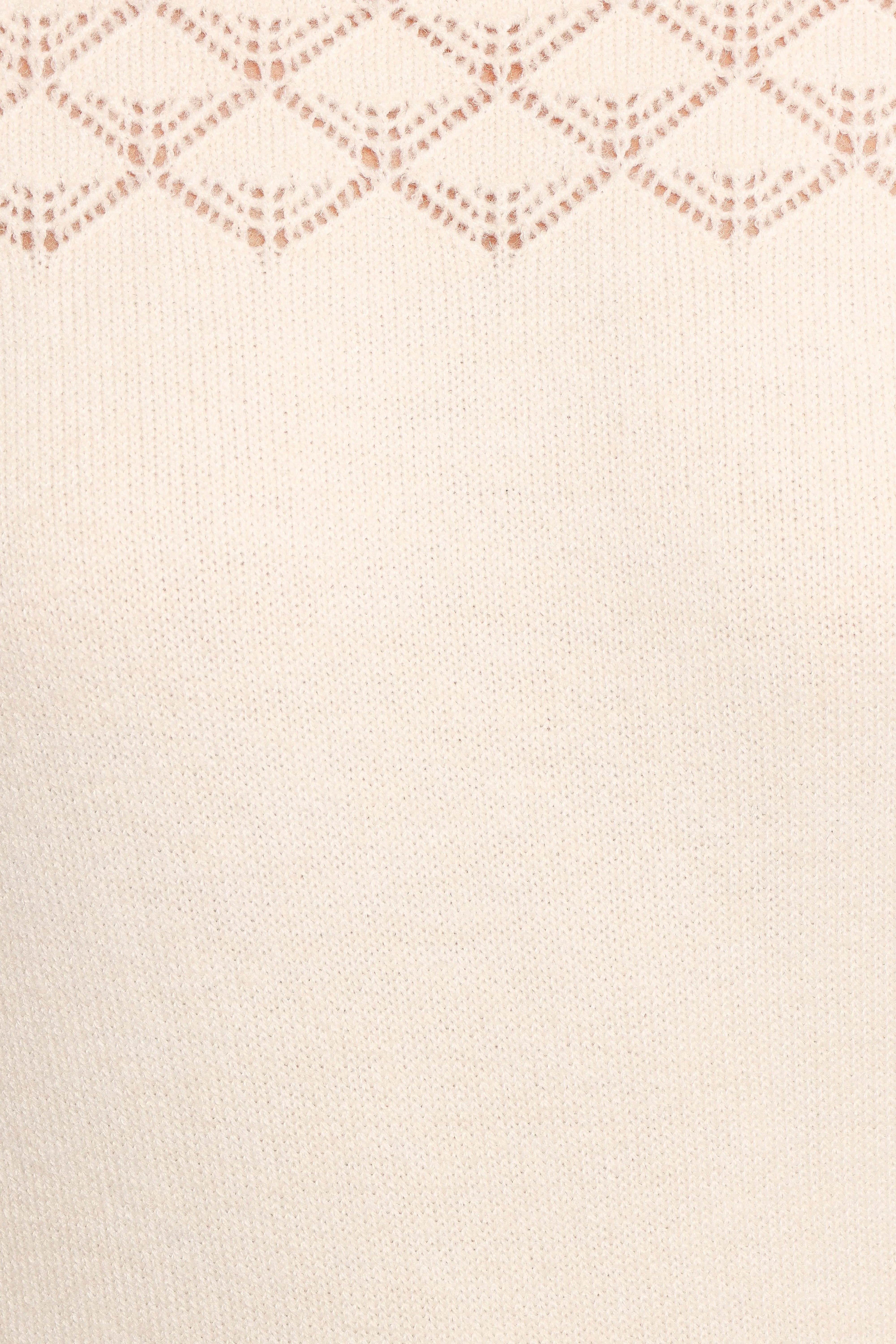 Roseanne Knit Sweater Cream