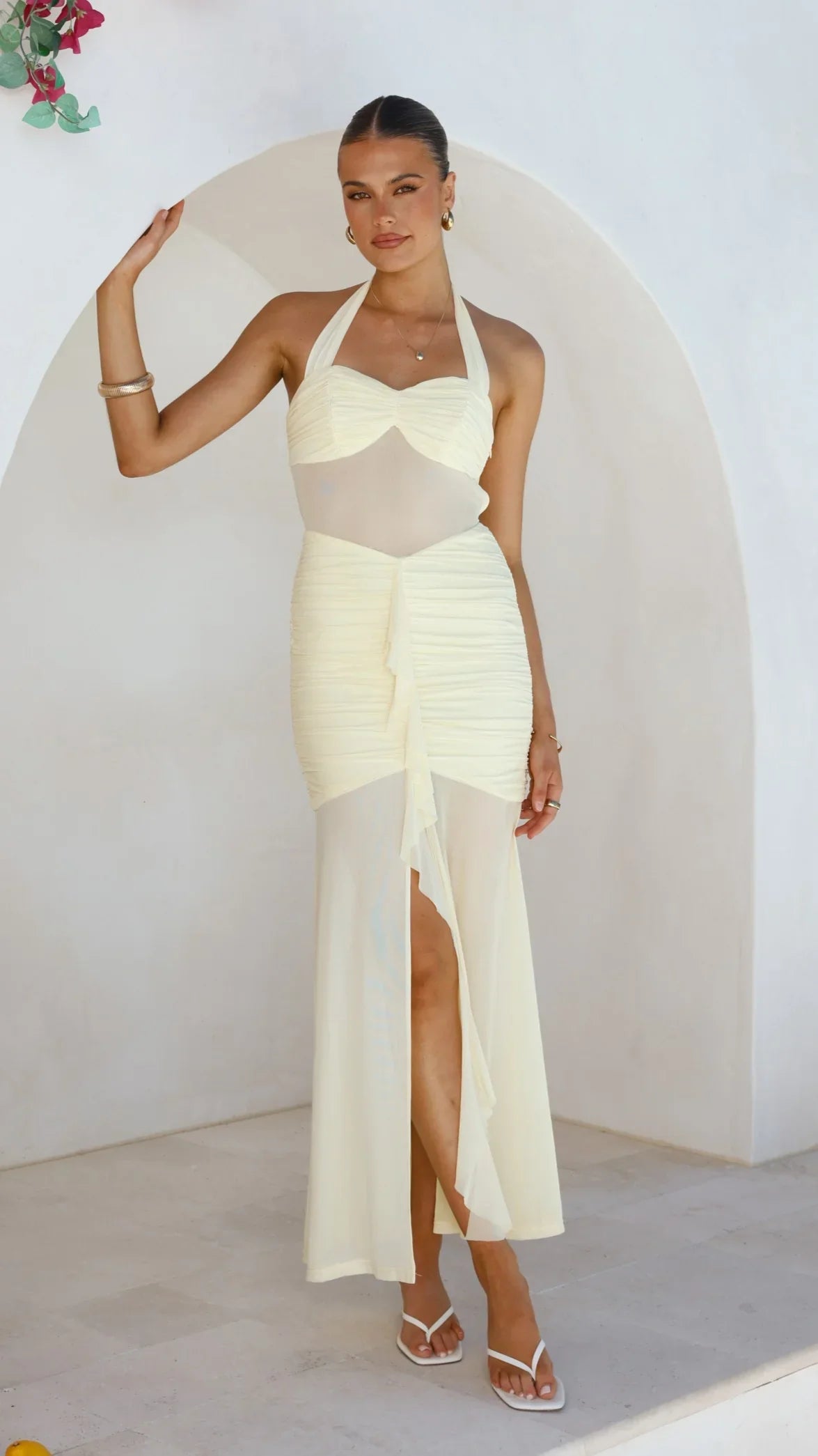 Alani Maxi Dress Yellow