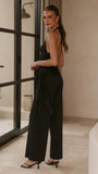 Sarki Wrap Waist Pants Black