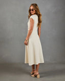 Soft Society Wrap Midi Dress