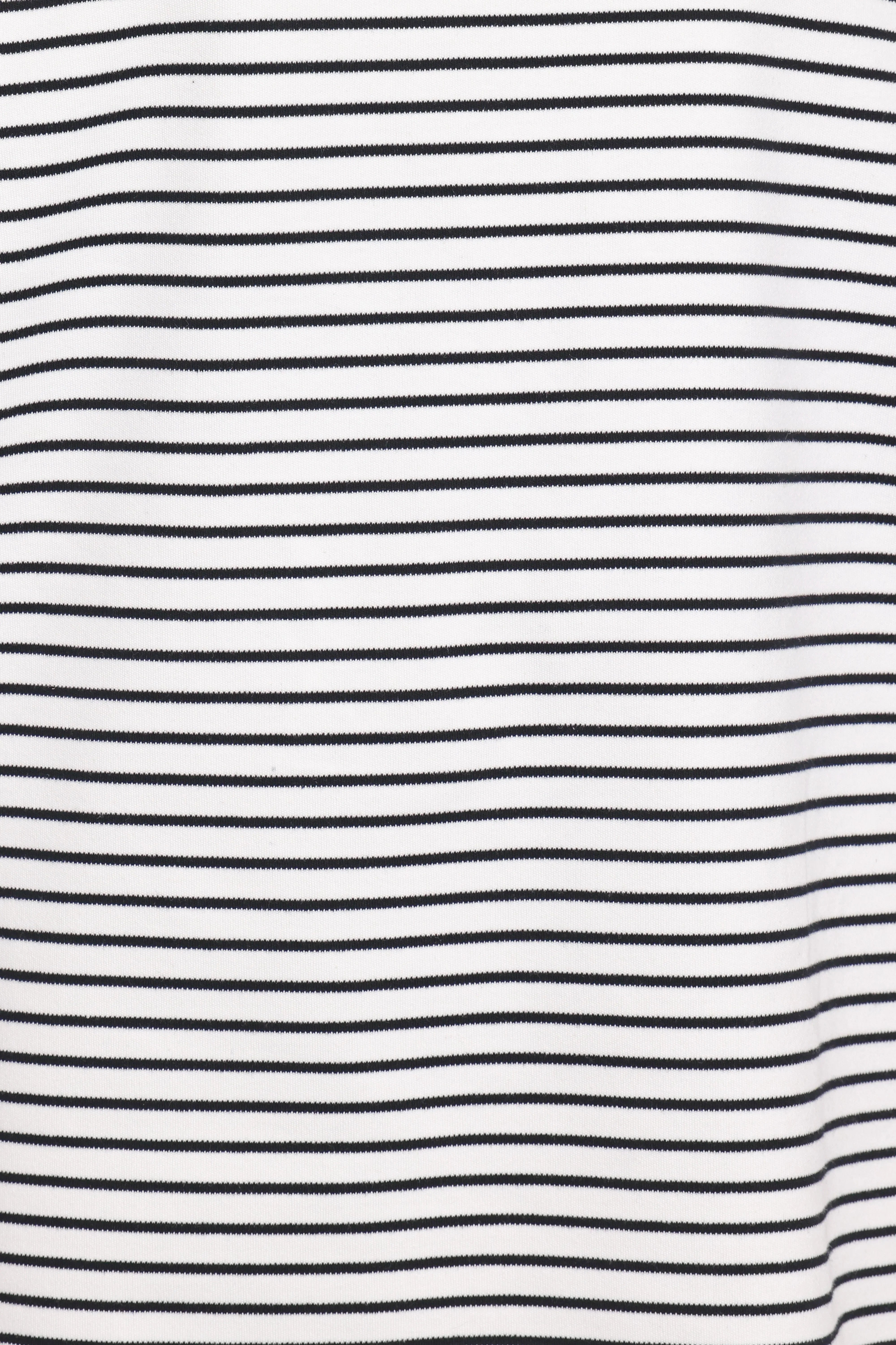 Hellen Stripe Short Set White Black Stripe