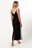 Esme Maxi Dress Black White