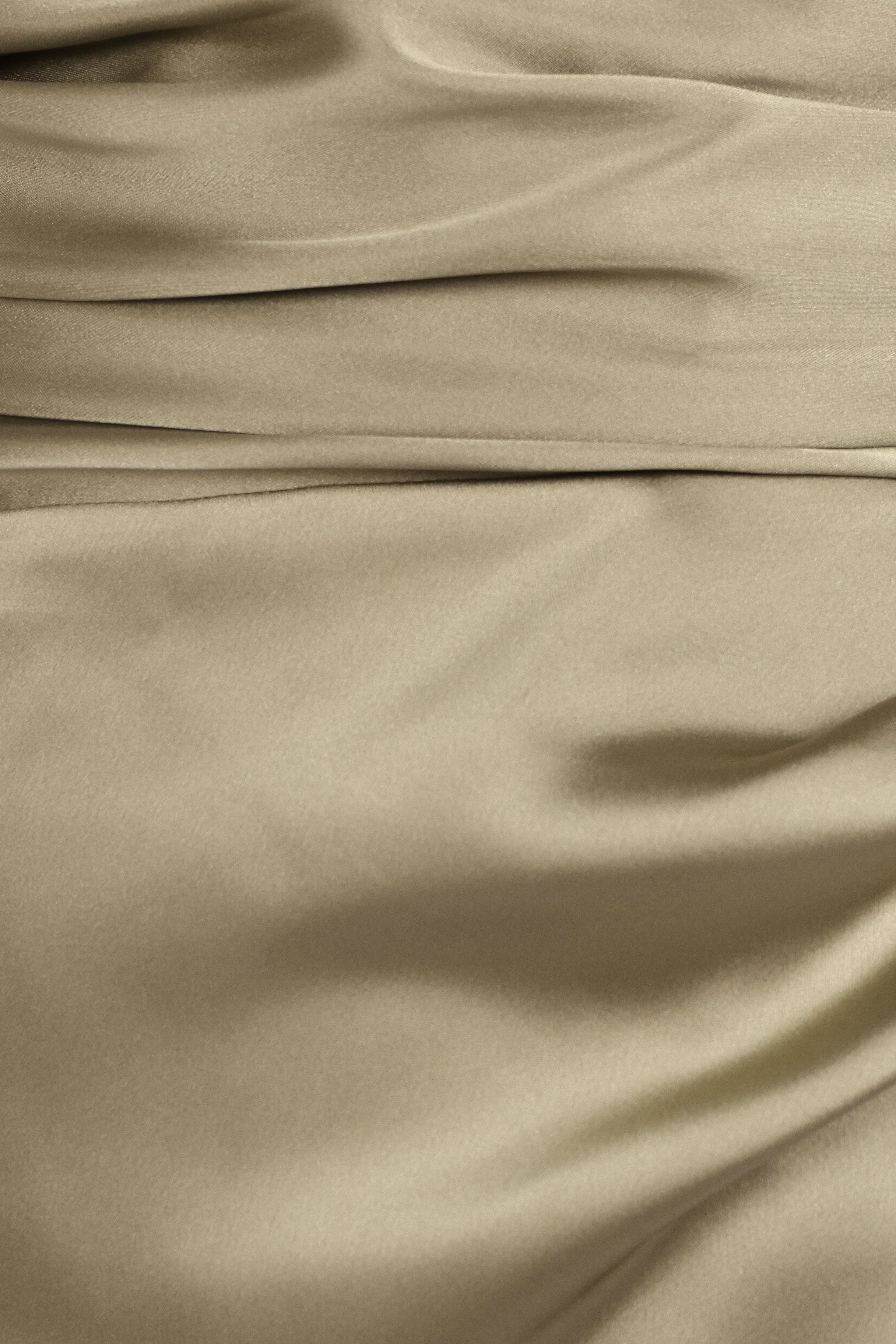 Kara Strapless Maxi Dress Olive
