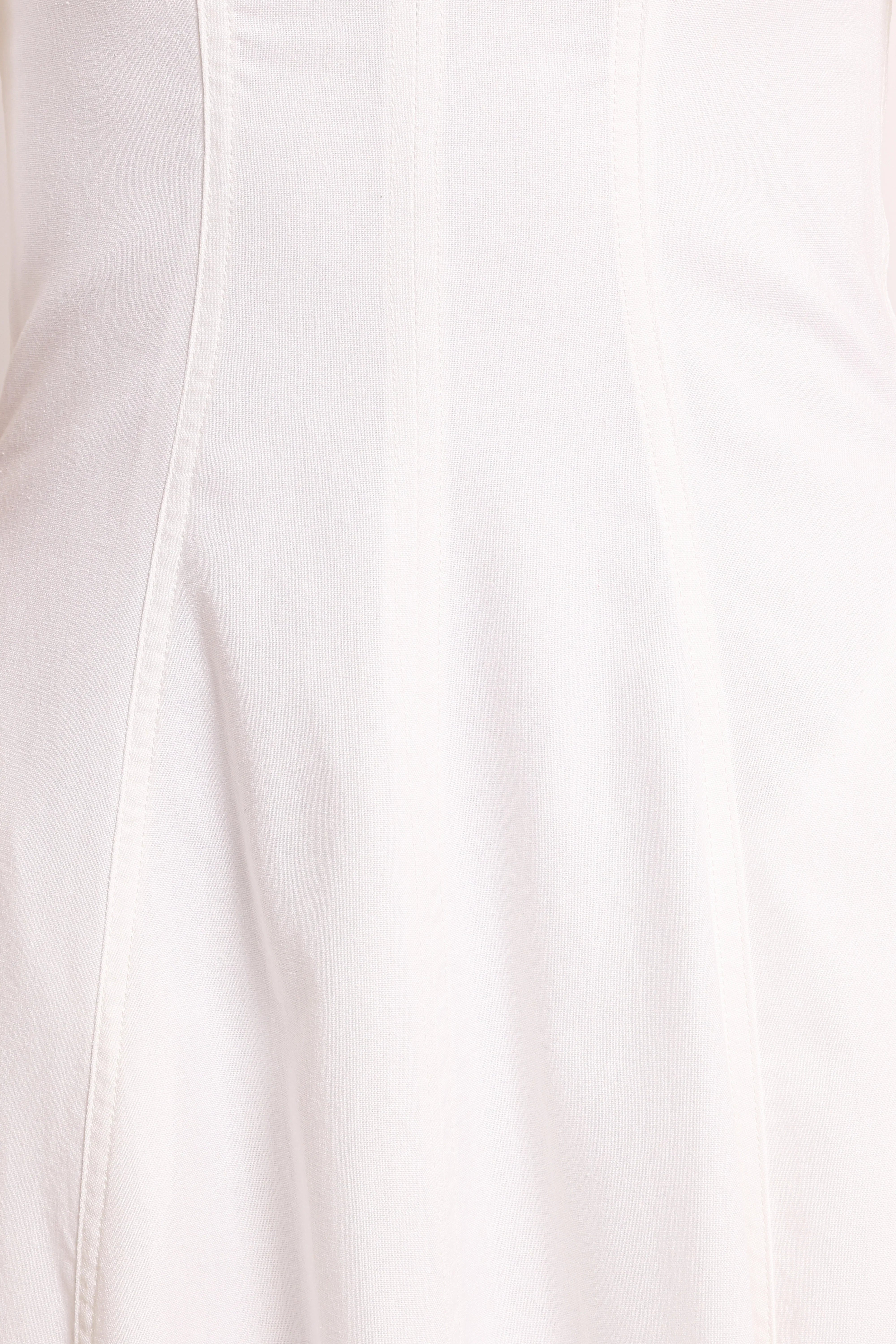 Jensen Off Shoulder Midi Dress Ivory