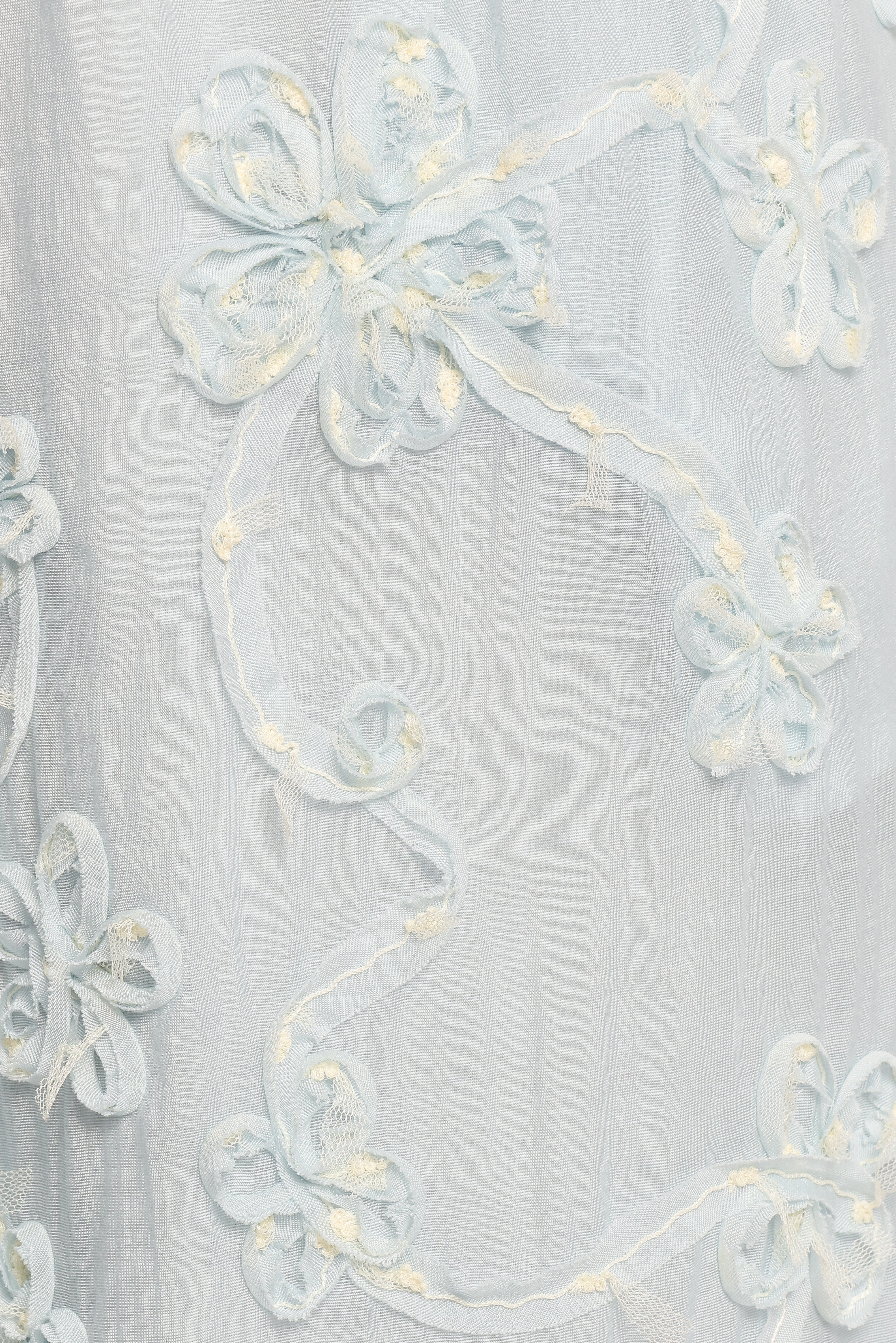 Robin Strapless Top Pale Blue