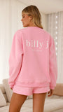 Billy J Crewneck Jumper Pink