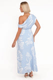 Apryl Midi Dress Shell Print
