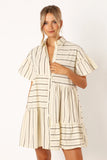Peachy Mini Dress Beige Tan