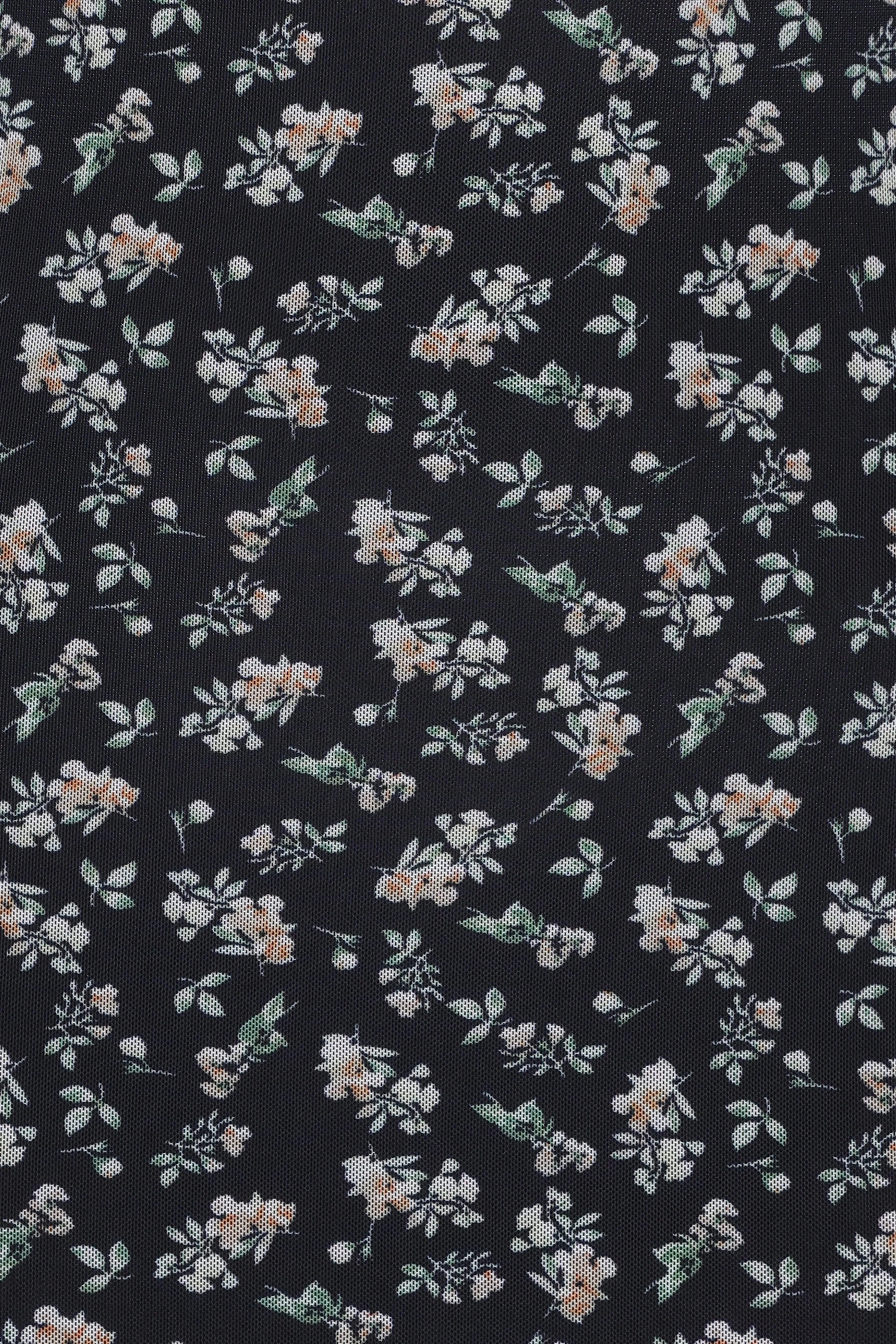 Brissa Maxi Dress Black Floral