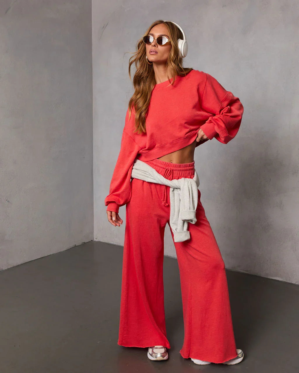 Off Hours Fleece Baggy Sweatshirt