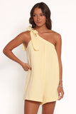 Miffy One Shoulder Romper Yellow