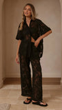 Mollie Lace Pants Black