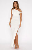 Little Bit Dramatic Maxi Dress White