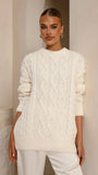 Valentina Knit Sweater Cream