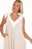 Dami Maxi Dress Oatmeal
