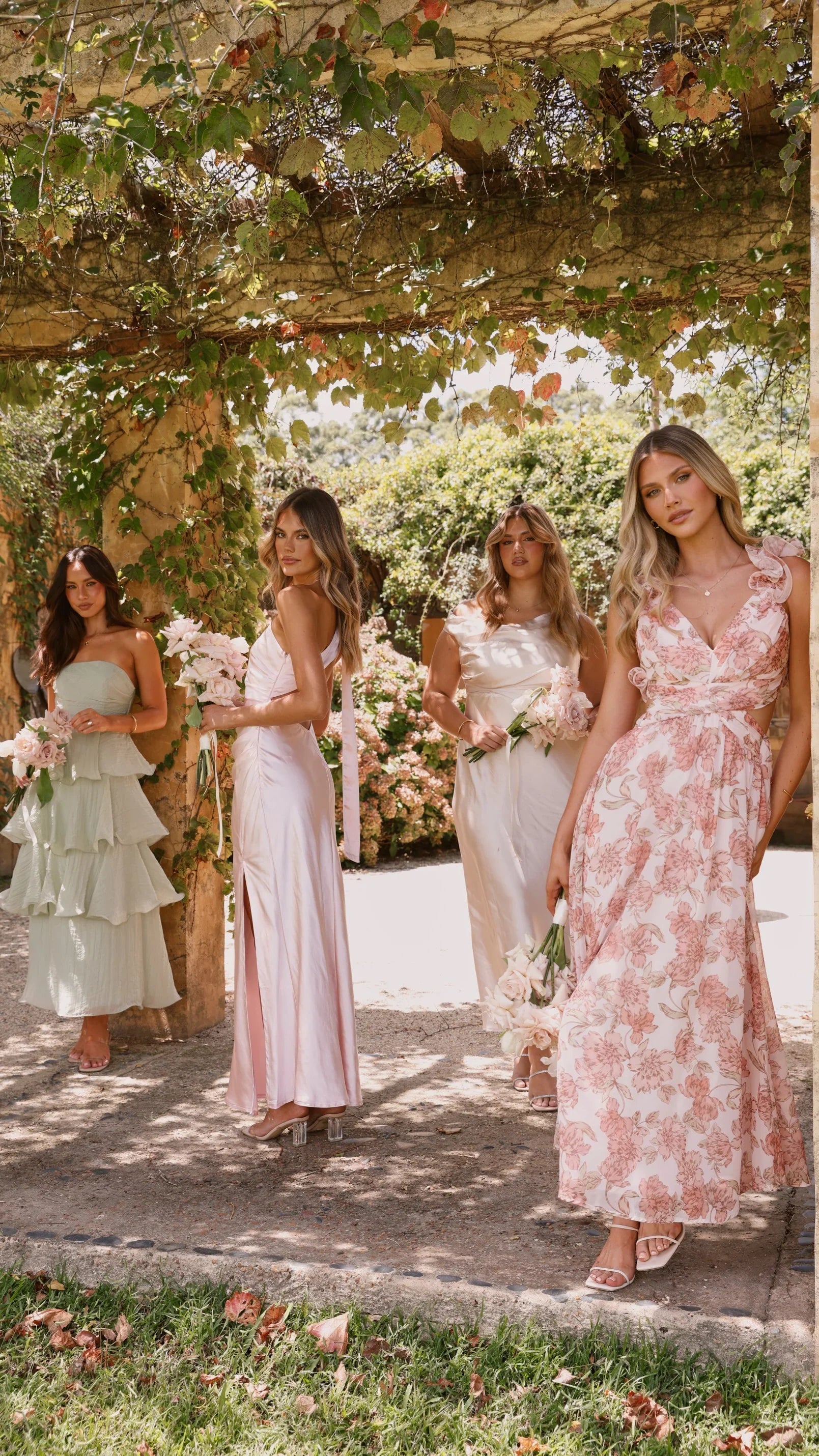 Auria Off Shoulder Maxi Dress Champagne