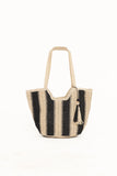 Sherrie Tote Bag Beige Black
